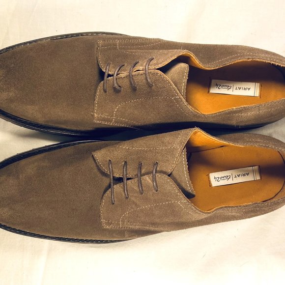 ARIAT Two24 Harrington Ironstone Plain Toe Suede Oxford Men\'s Size 11 D $258 main image 16